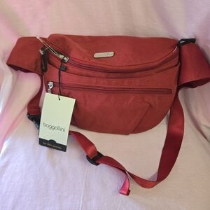 Baggallini Red Crossbody Bag